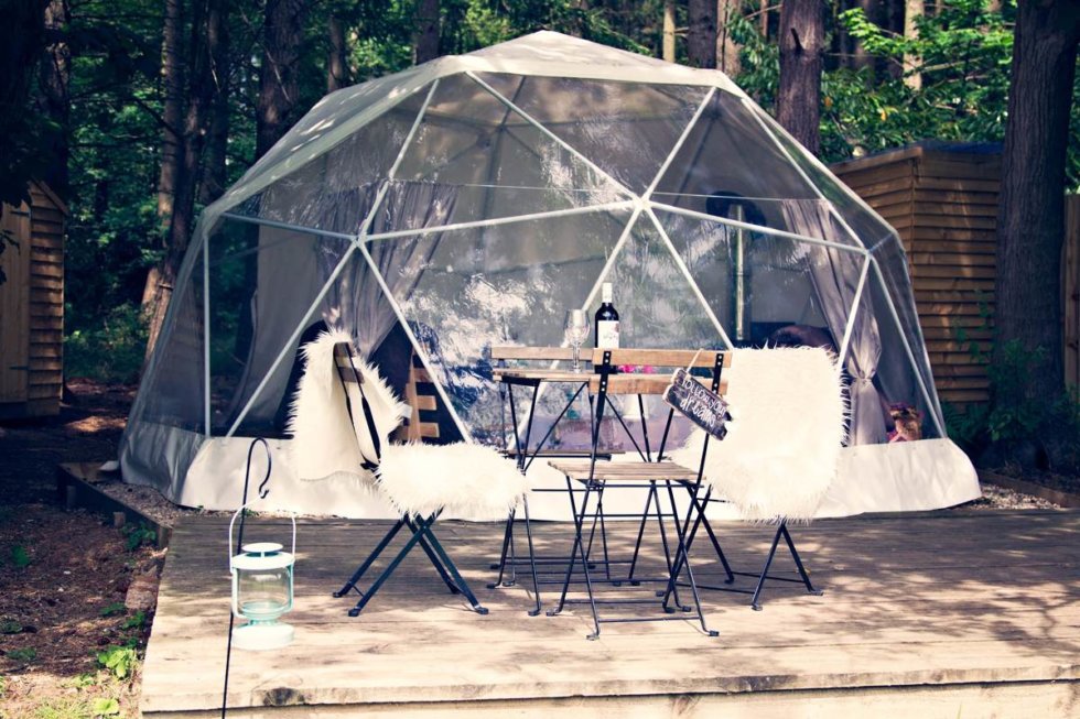Glamping Domes from Geodesic Domes
