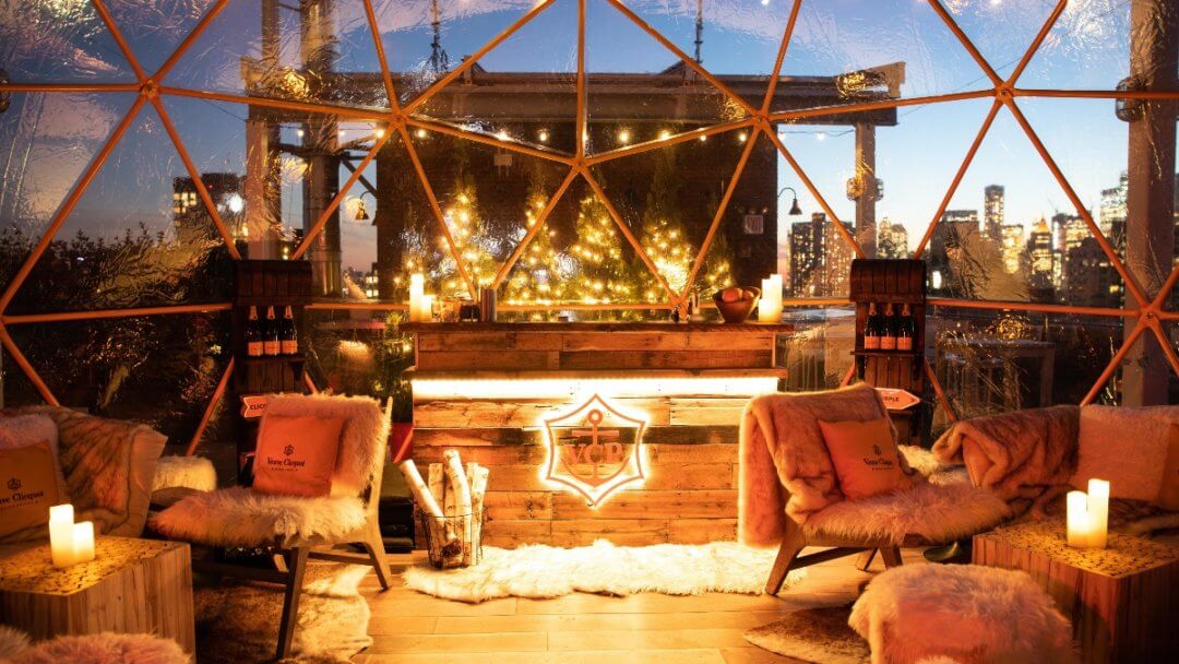 Restaurant, Resort, and Bar Domes Geodesic Domes